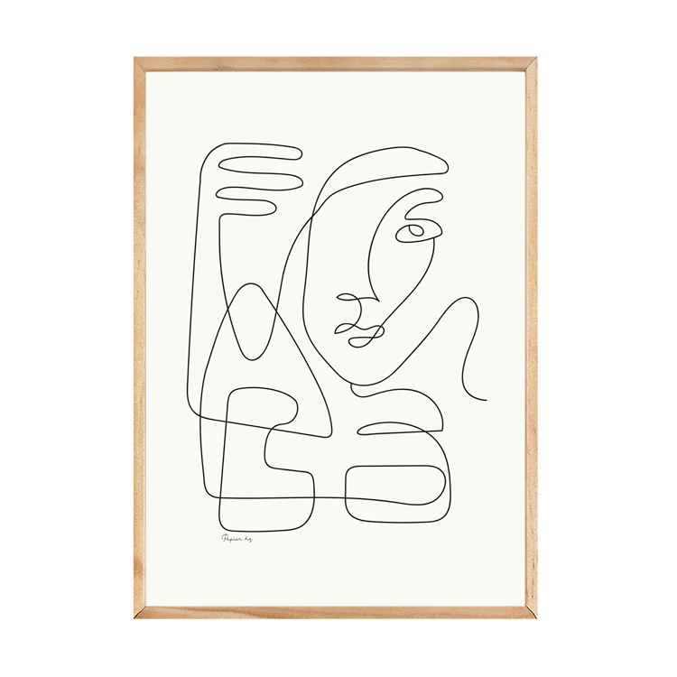 ABSTRACT FACES PRINT - Image 10