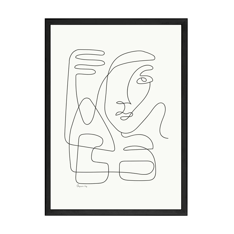 ABSTRACT FACES PRINT - Image 12