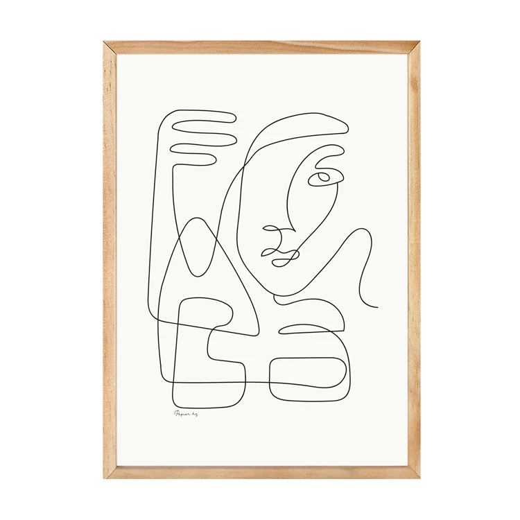ABSTRACT FACES PRINT - Image 13