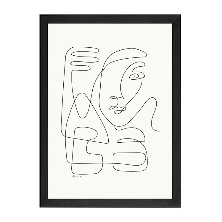 ABSTRACT FACES PRINT - Image 15