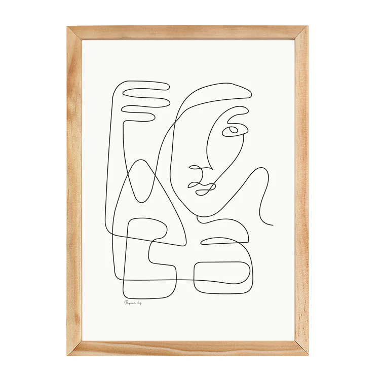 ABSTRACT FACES PRINT - Image 16