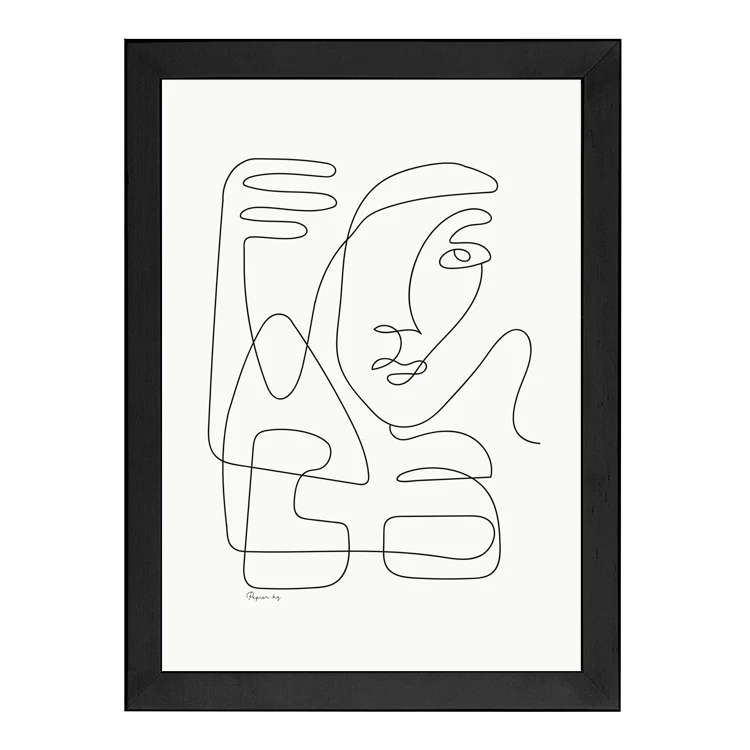 ABSTRACT FACES PRINT - Image 17