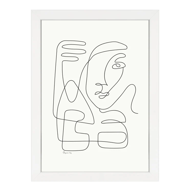 ABSTRACT FACES PRINT - Image 19