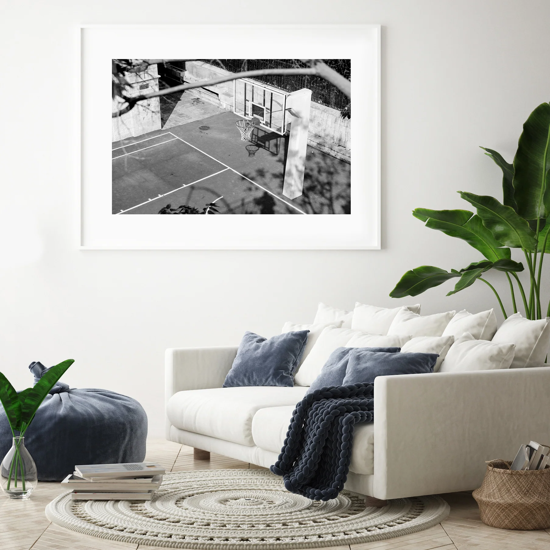 BASKETBALL HOOP PRINT - Image 2