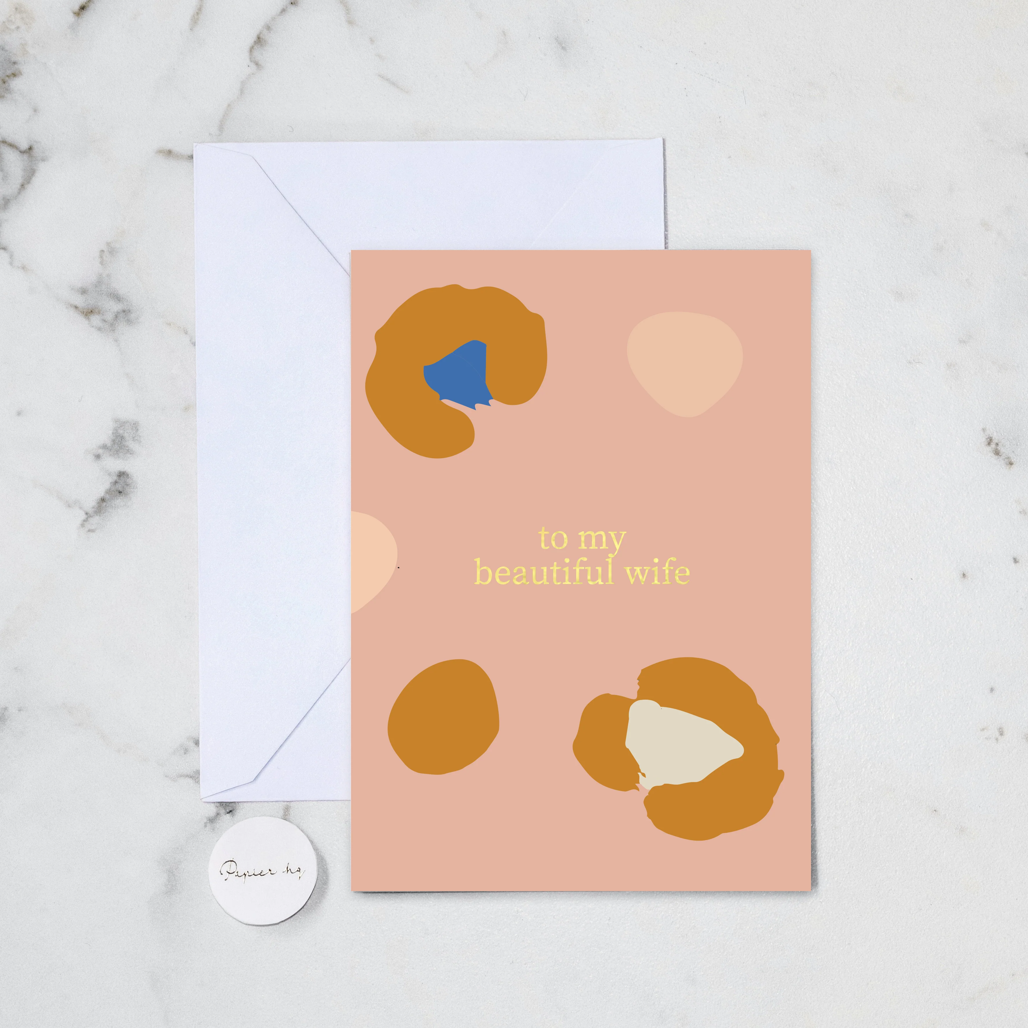 BEAUTIFUL WIFE GREETING CARD