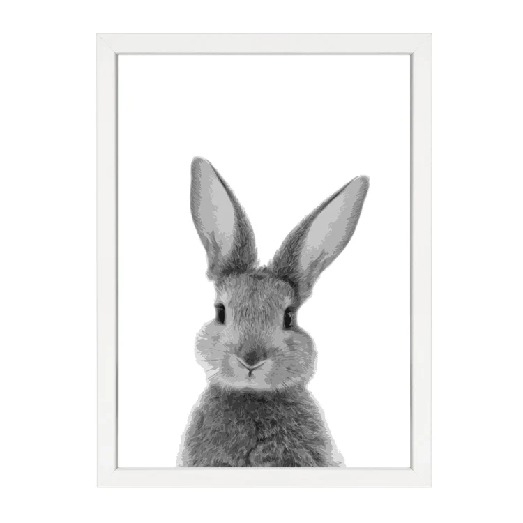 BUNNY FRONT PRINT