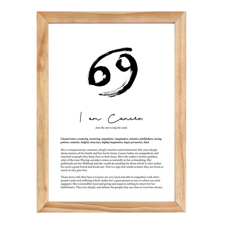 CANCER STAR SIGN PRINT - Image 12
