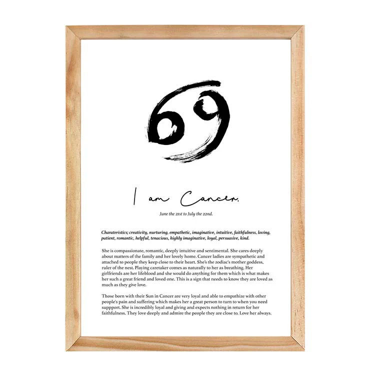 CANCER STAR SIGN PRINT - Image 13
