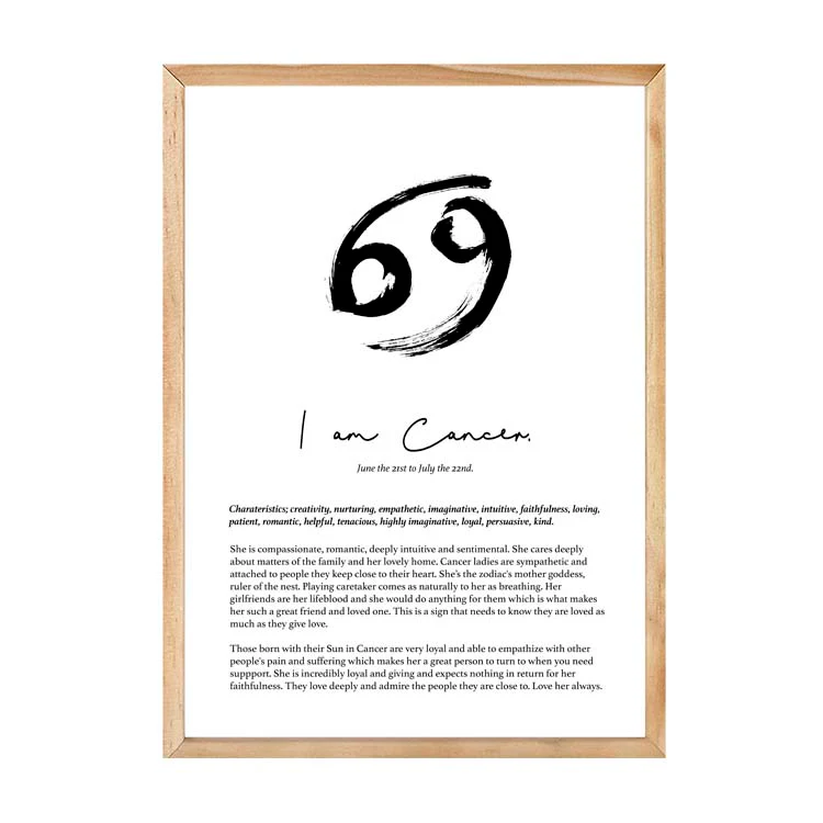 CANCER STAR SIGN PRINT - Image 14