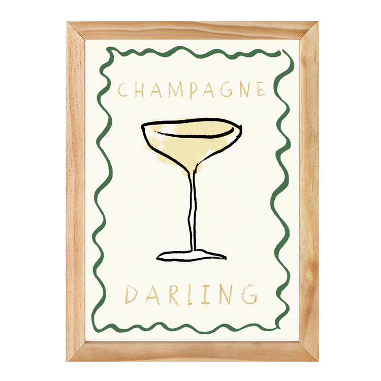 CHAMPAGNE DARLING PRINT - Image 7