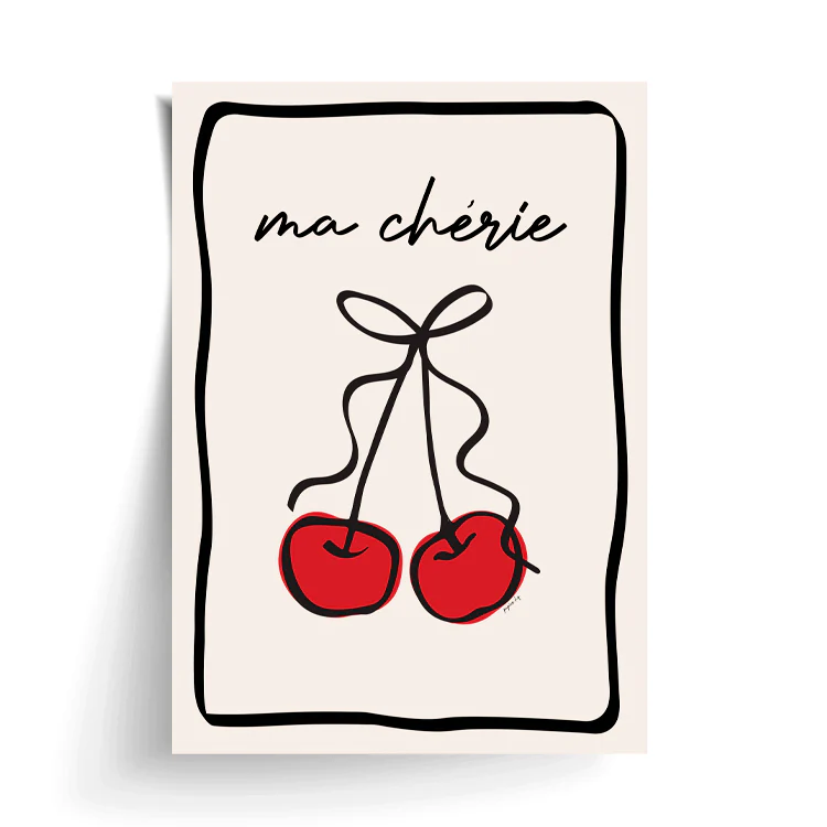 CHERRY BOW RED PRINT - Image 3