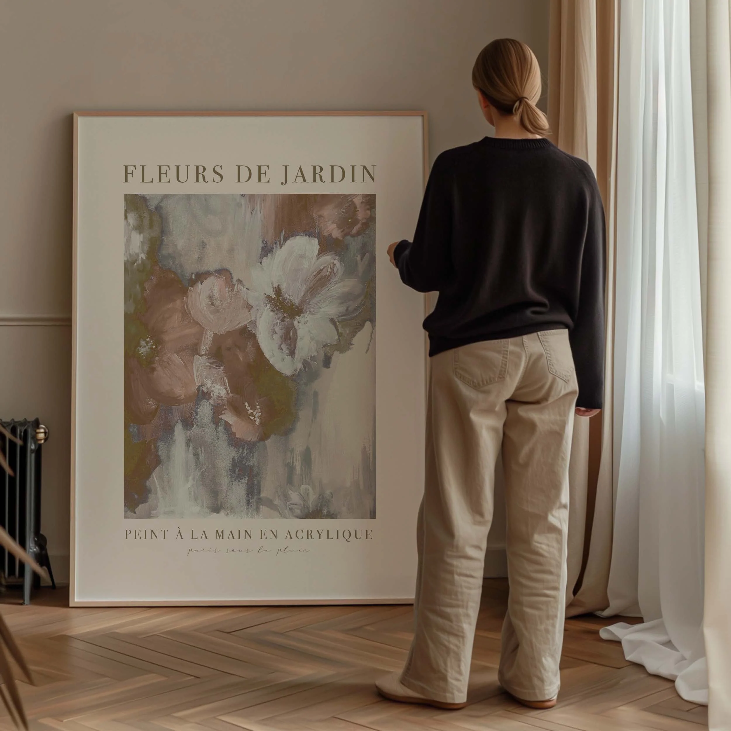 FLEURS DE JARDIN PRINT BLUSH - Image 2