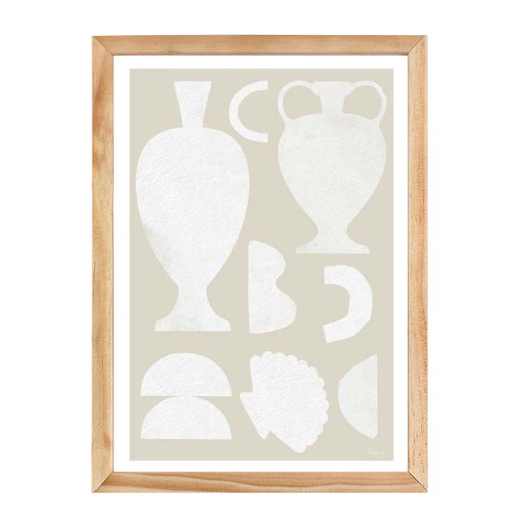 PAINTED OBJECTS PRINT NUDE - Image 15