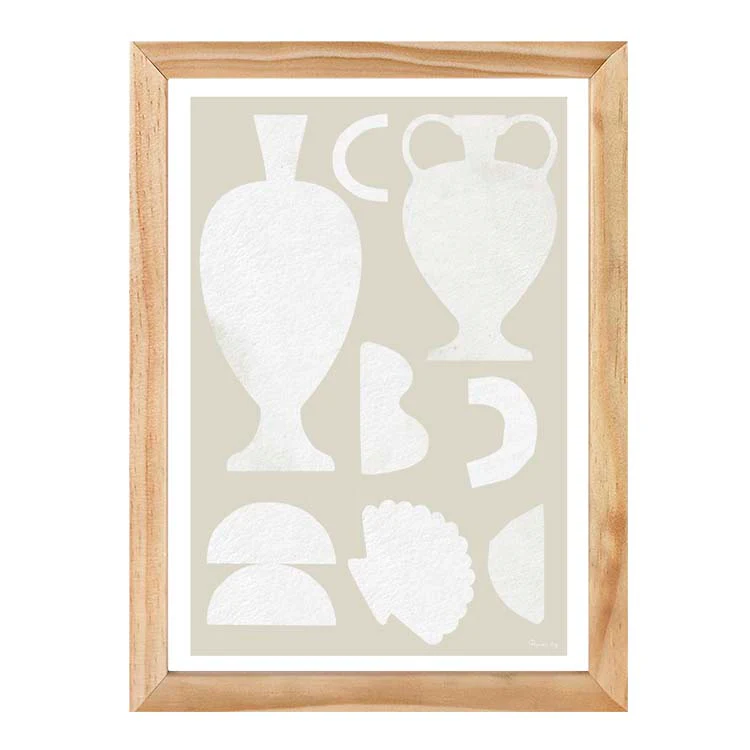 PAINTED OBJECTS PRINT NUDE - Image 17