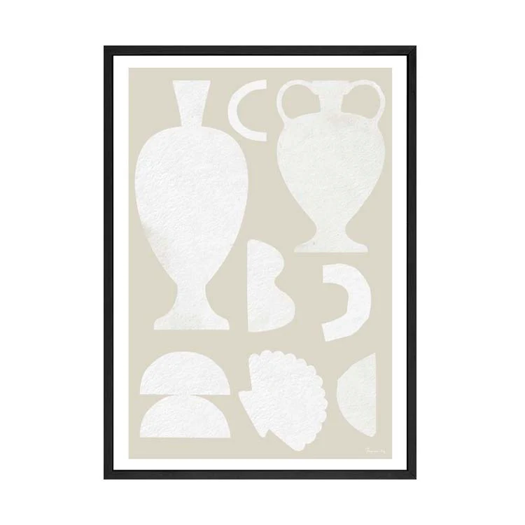 PAINTED OBJECTS PRINT NUDE - Image 6