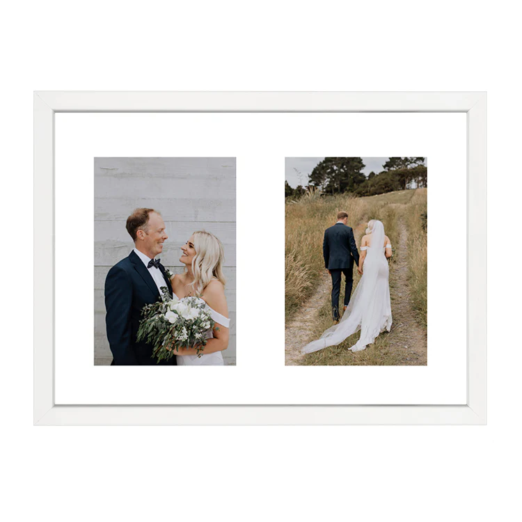 CUSTOM DOUBLE PHOTO AND FRAME