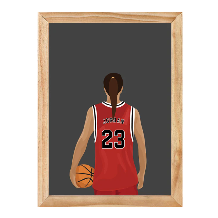 CUSTOM GIRL BASKETBALL PRINT - Image 11