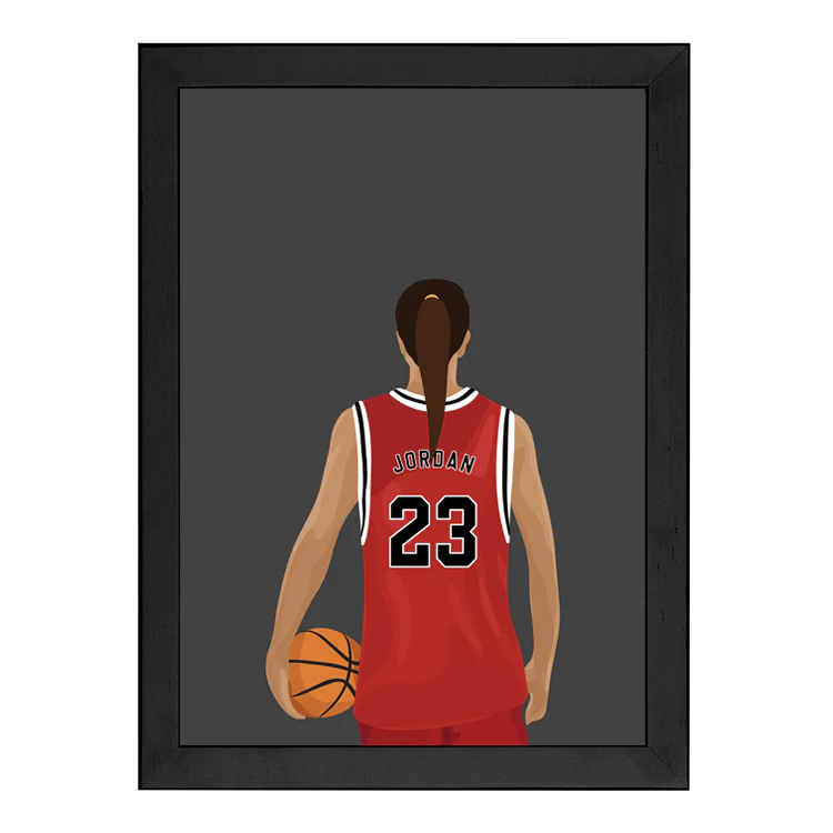 CUSTOM GIRL BASKETBALL PRINT - Image 12
