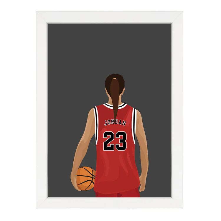 CUSTOM GIRL BASKETBALL PRINT - Image 13