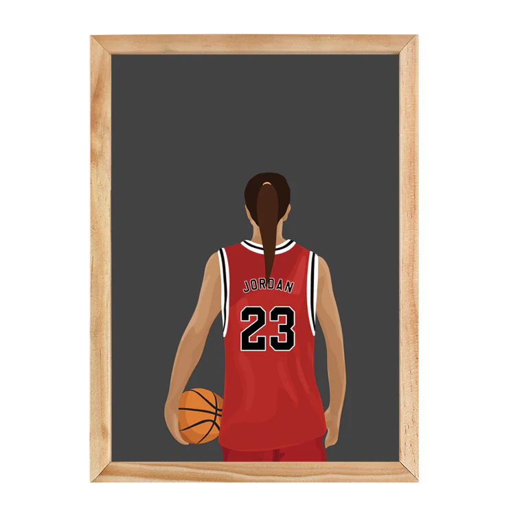 CUSTOM GIRL BASKETBALL PRINT - Image 16