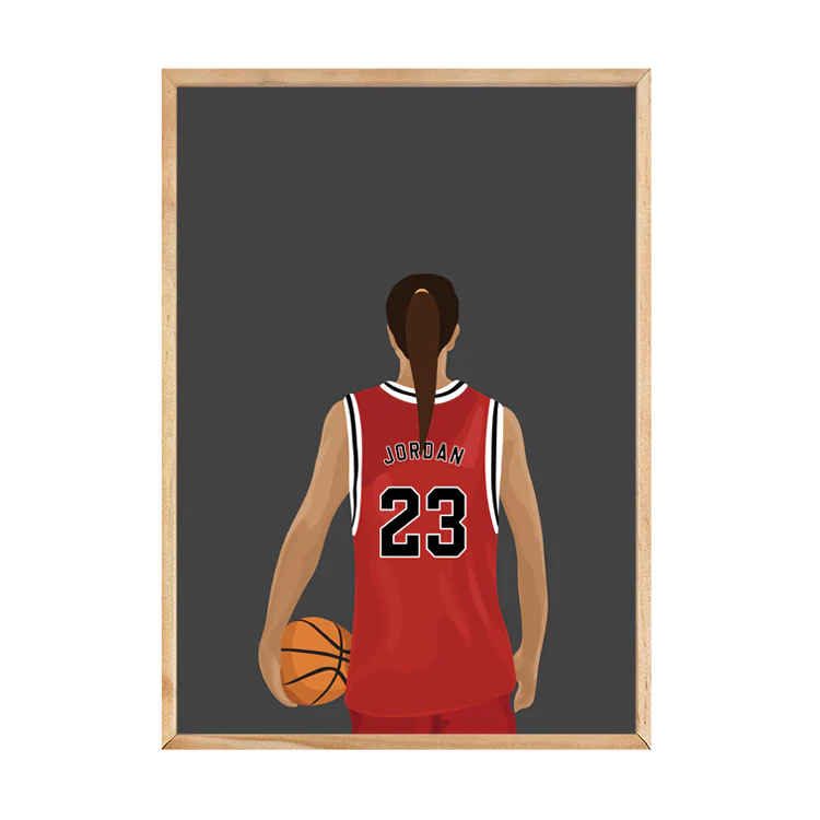 CUSTOM GIRL BASKETBALL PRINT - Image 5