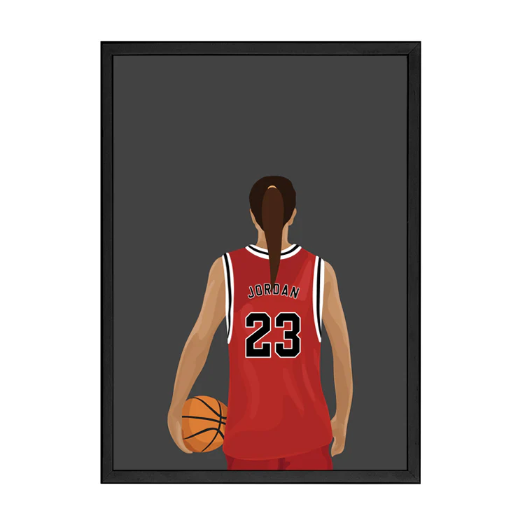 CUSTOM GIRL BASKETBALL PRINT - Image 8