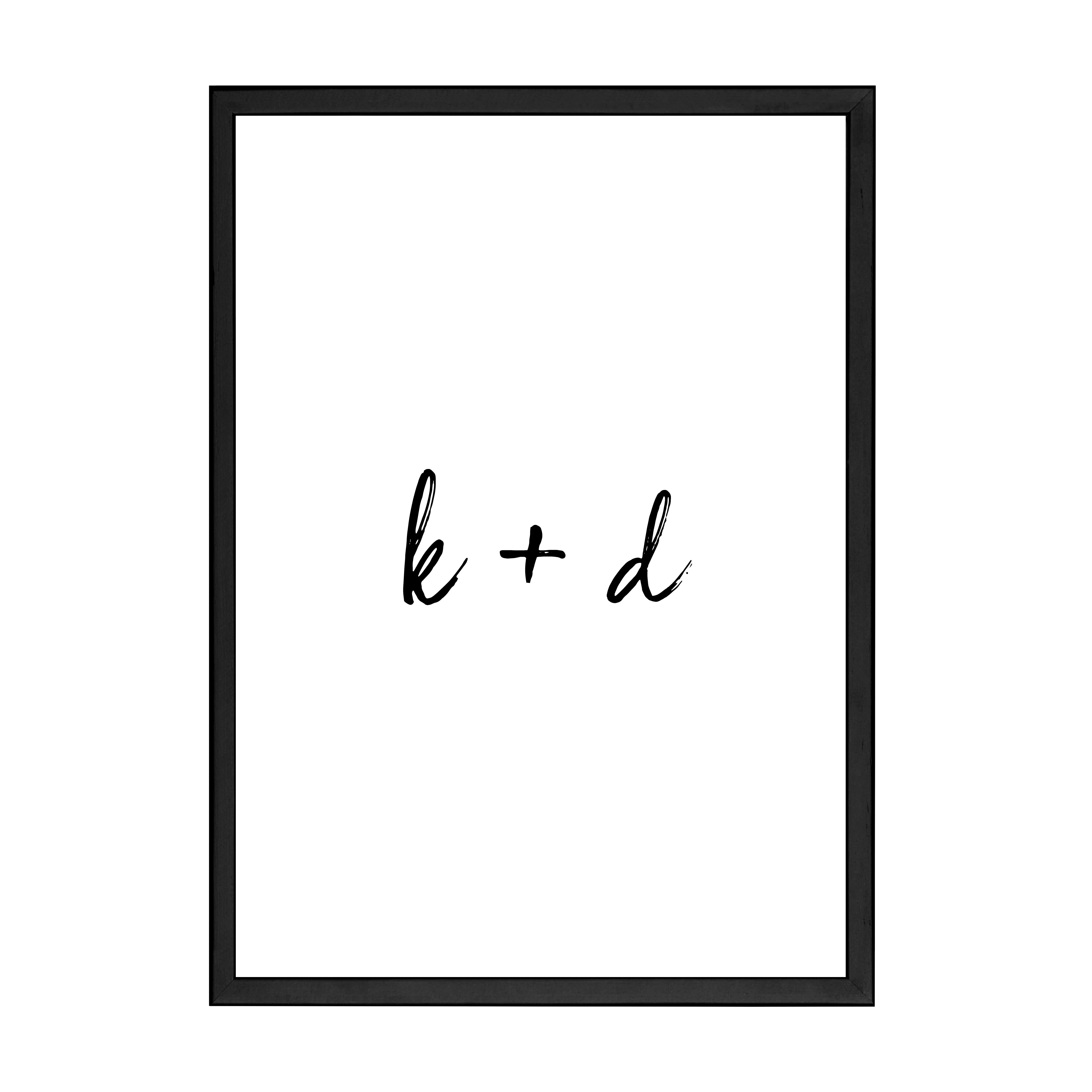 CUSTOM COUPLE INITIAL PRINT - Image 7
