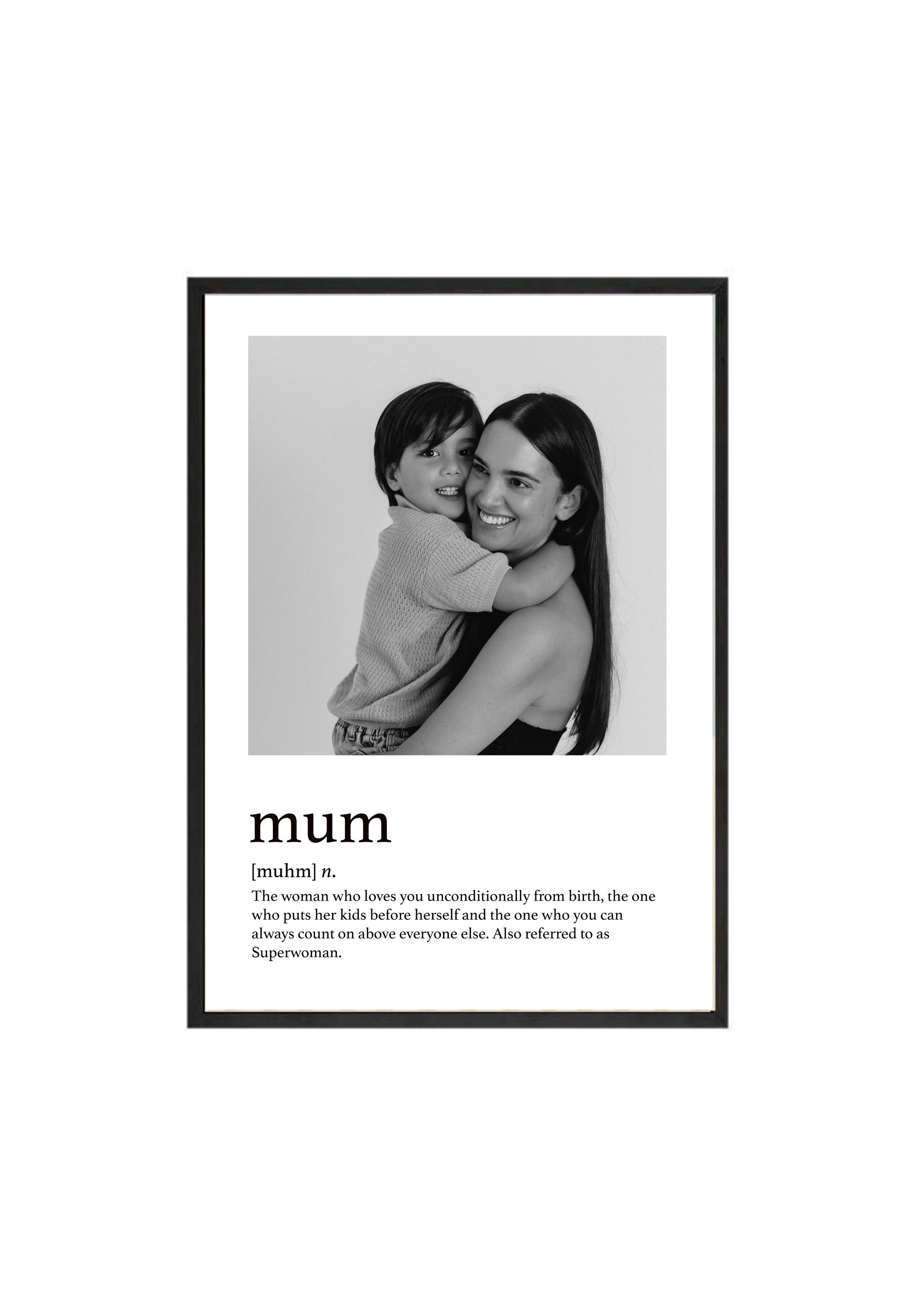 CUSTOM MUM DEFINITION PRINT - Image 11