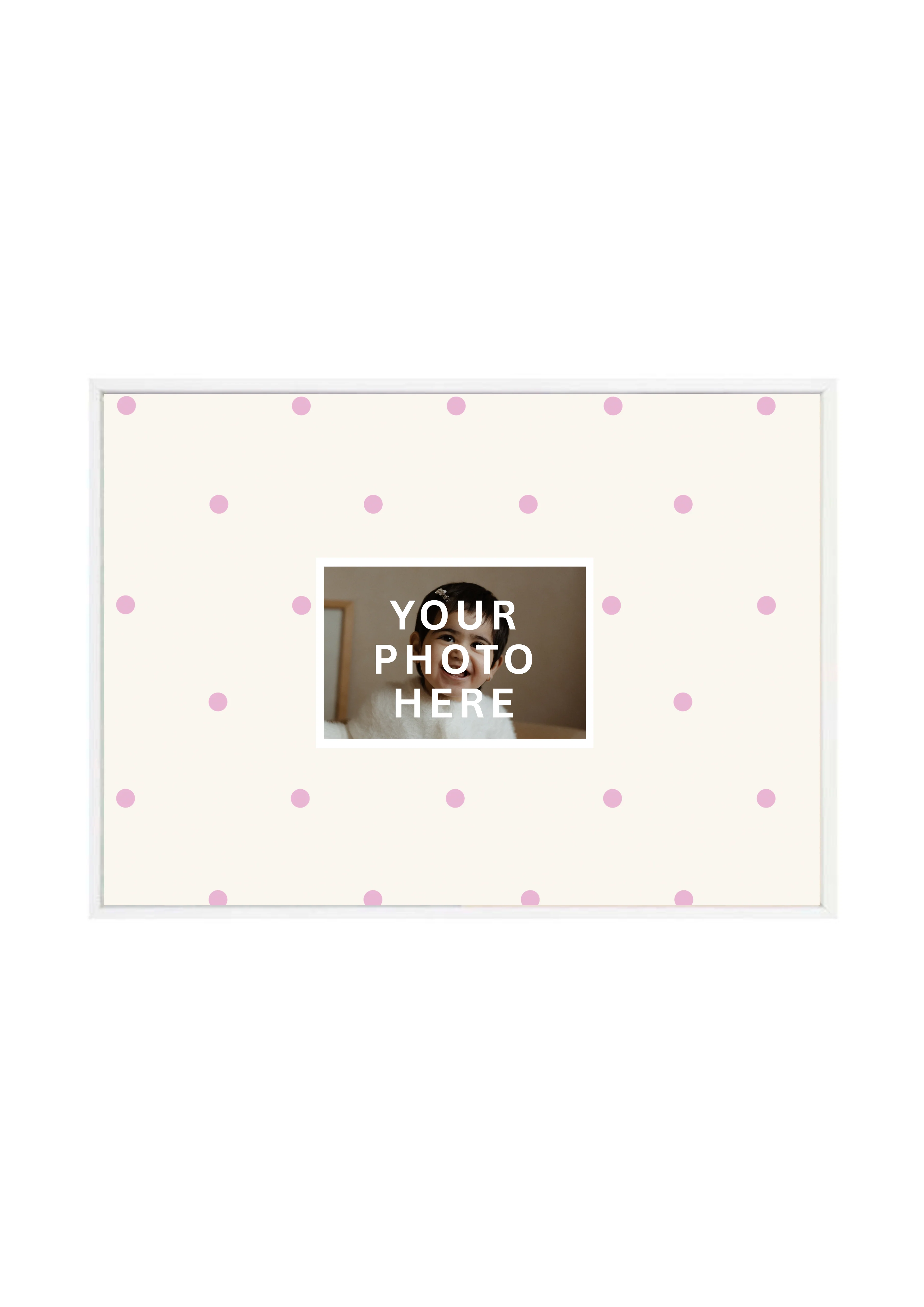 Custom Polka Dots - Blush - Image 3