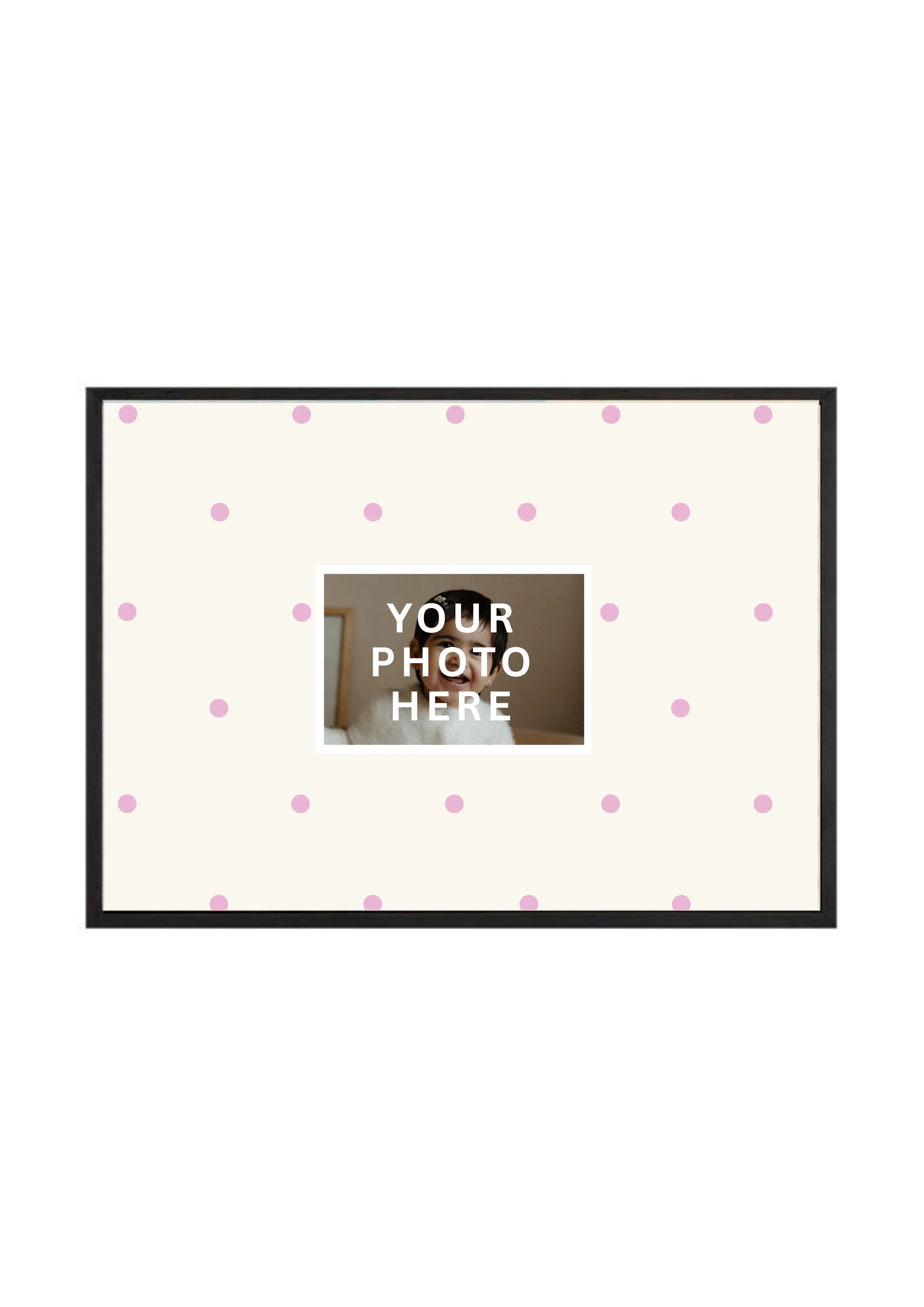 Custom Polka Dots - Blush - Image 4