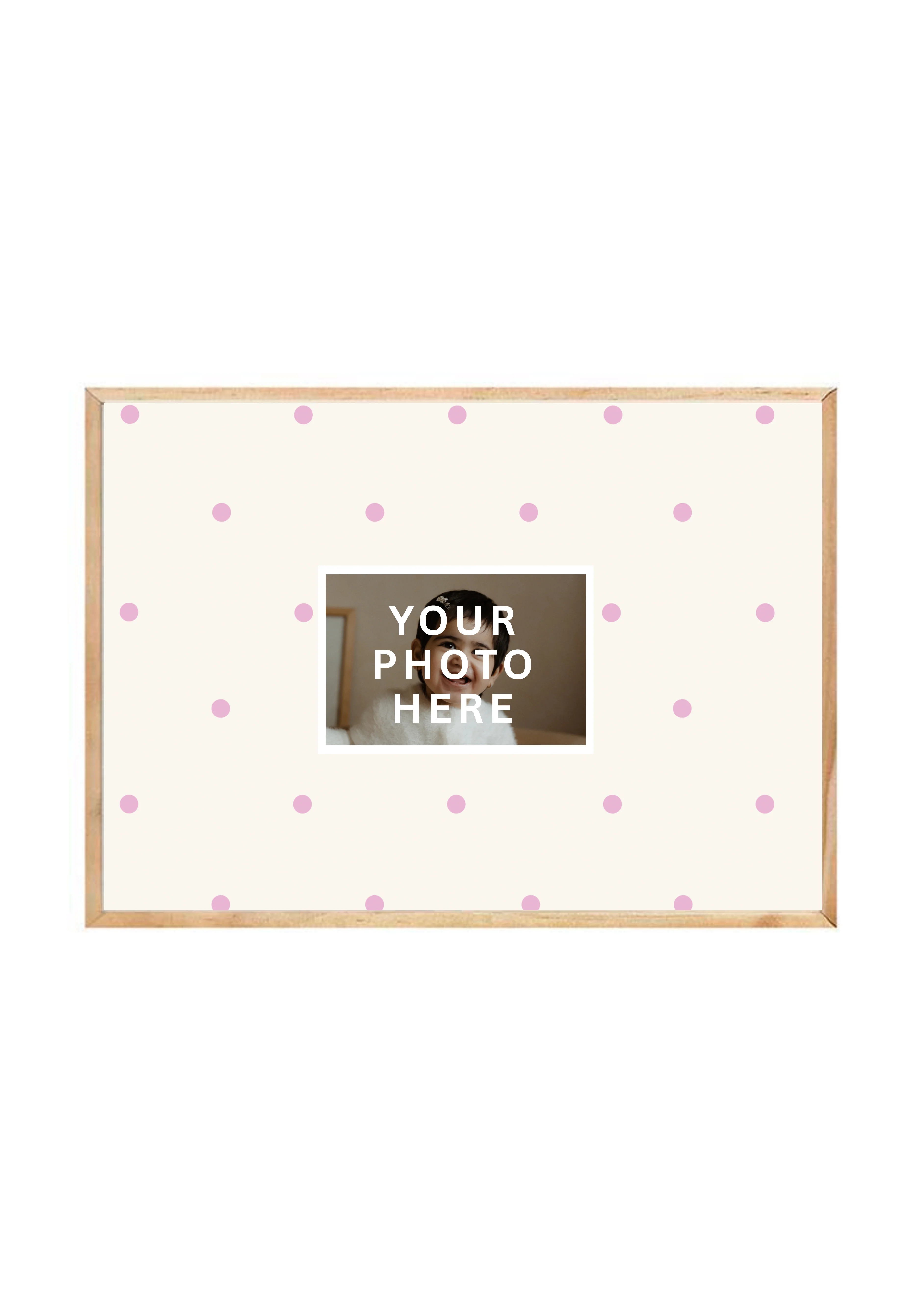 Custom Polka Dots - Blush - Image 5