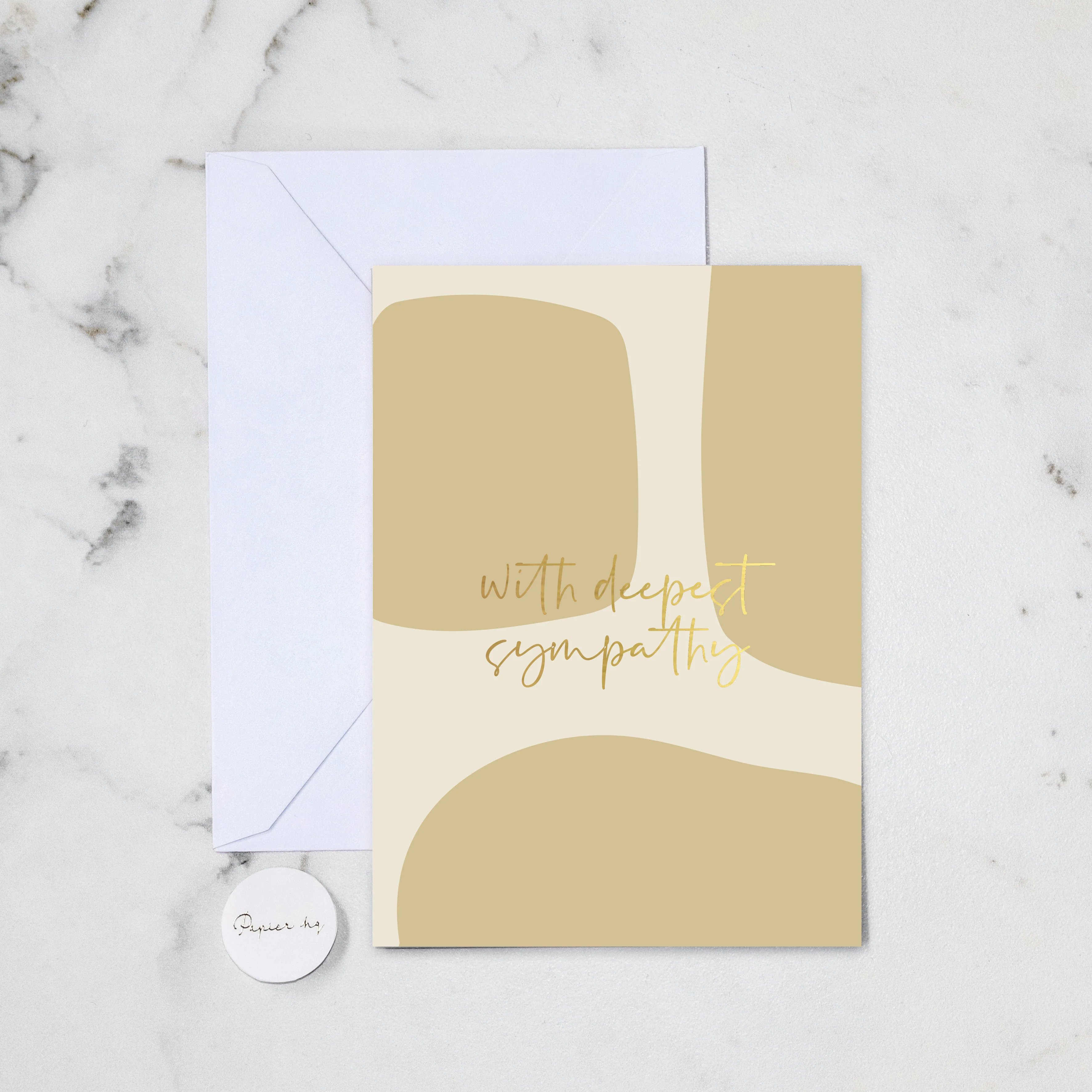 DEEPEST SYMPATHY GREETING CARD