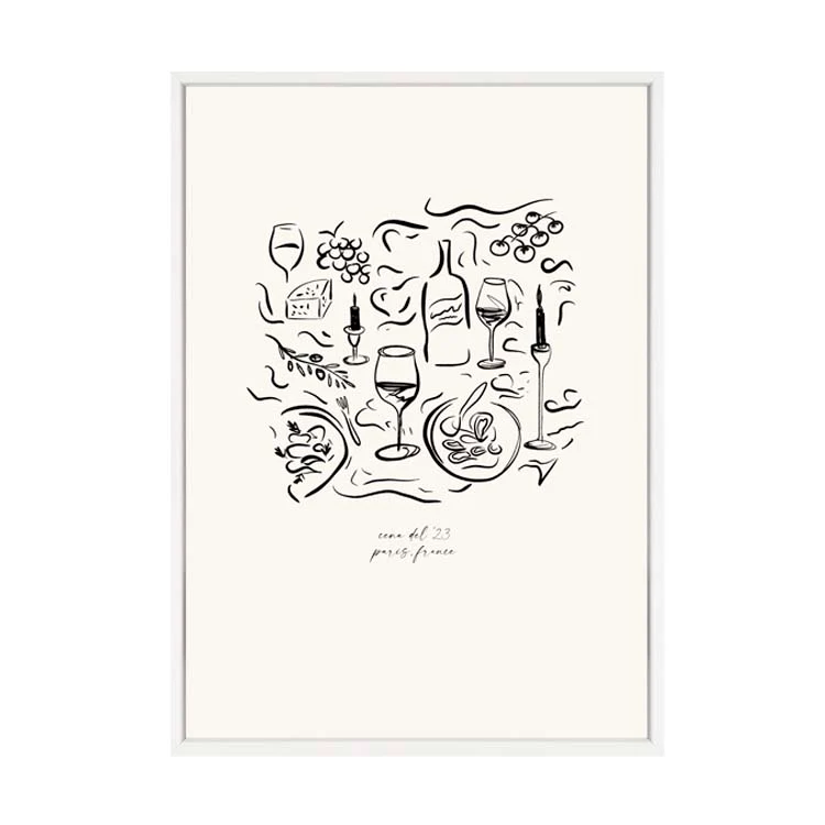 DINNER PARTY PRINT - Image 24