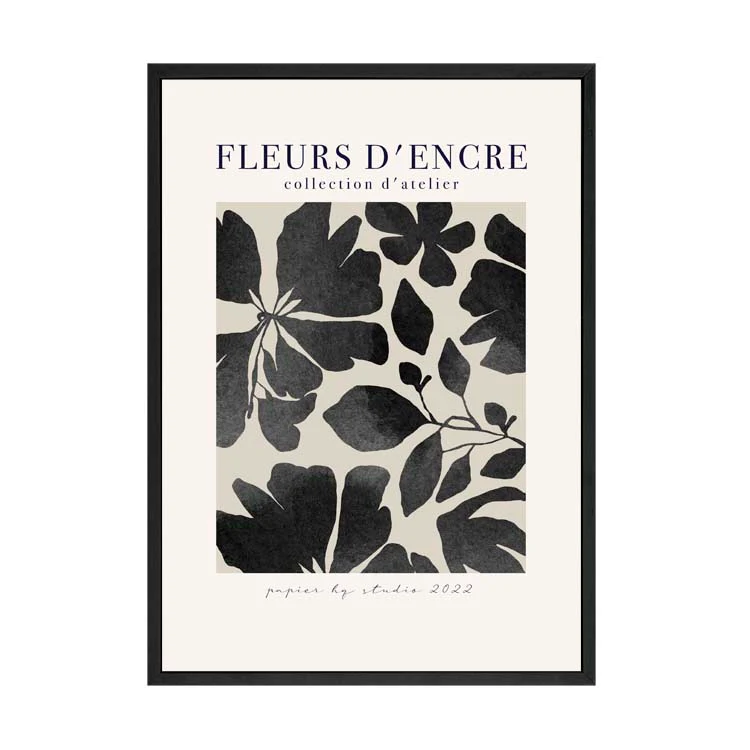 FLEURS D'ENCRE PRINT BLACK - Image 15