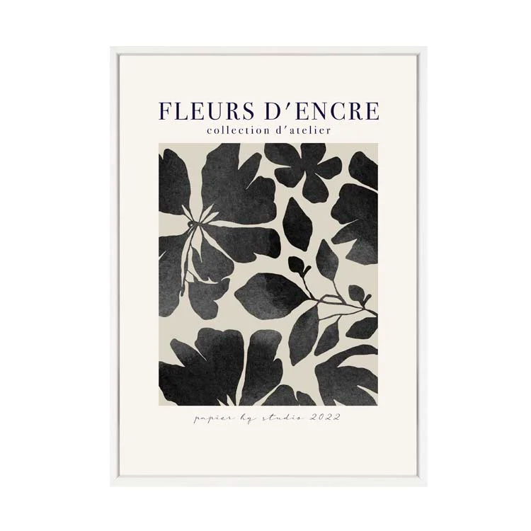 FLEURS D'ENCRE PRINT BLACK - Image 16