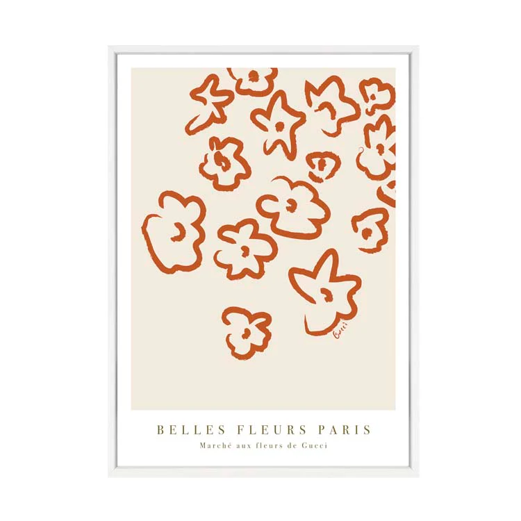FLEURS PRINT RUST - Image 10