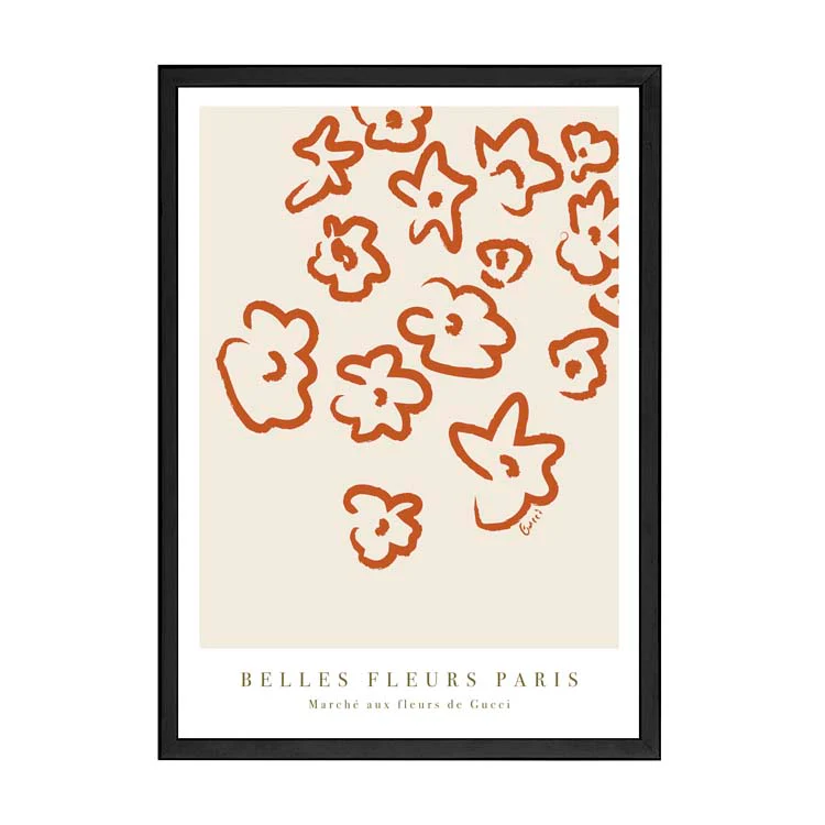 FLEURS PRINT RUST - Image 11