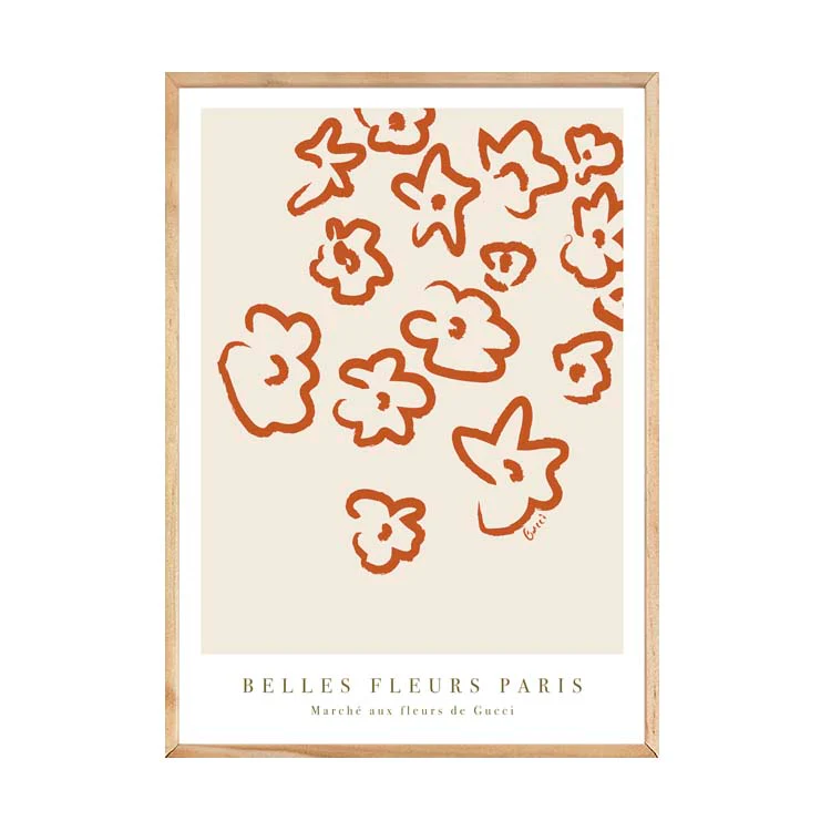 FLEURS PRINT RUST - Image 6