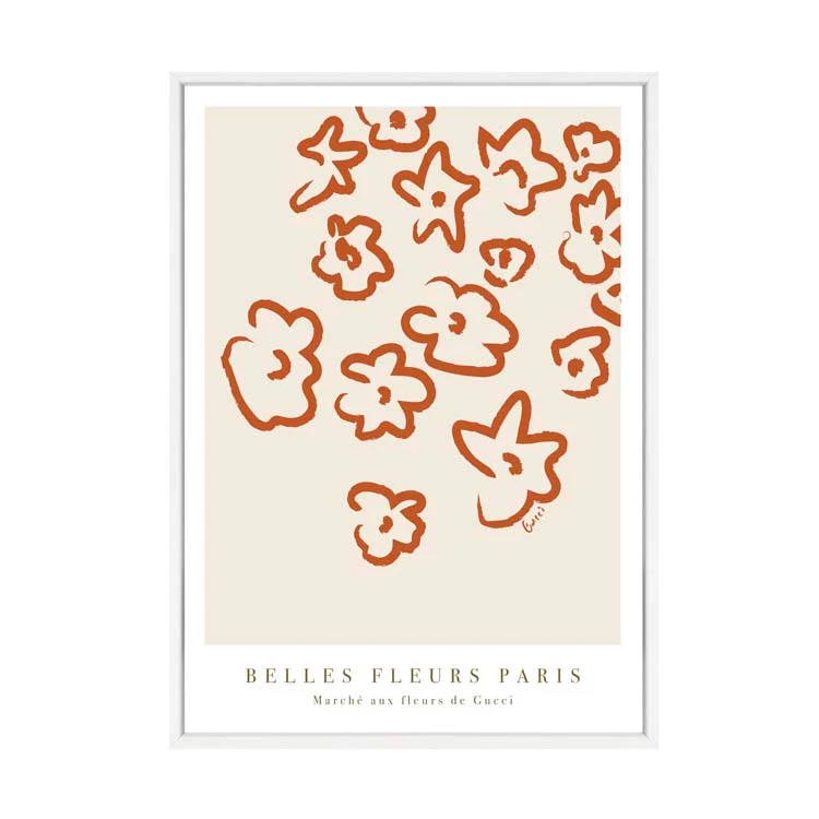 FLEURS PRINT RUST - Image 7