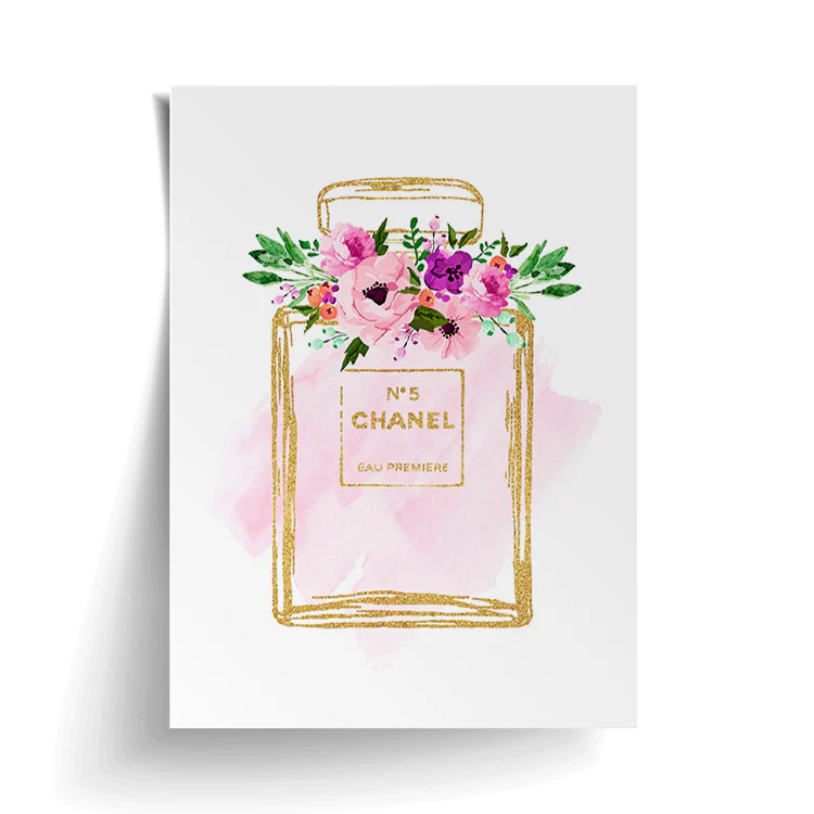 FLORAL CHANEL PRINT - Image 12