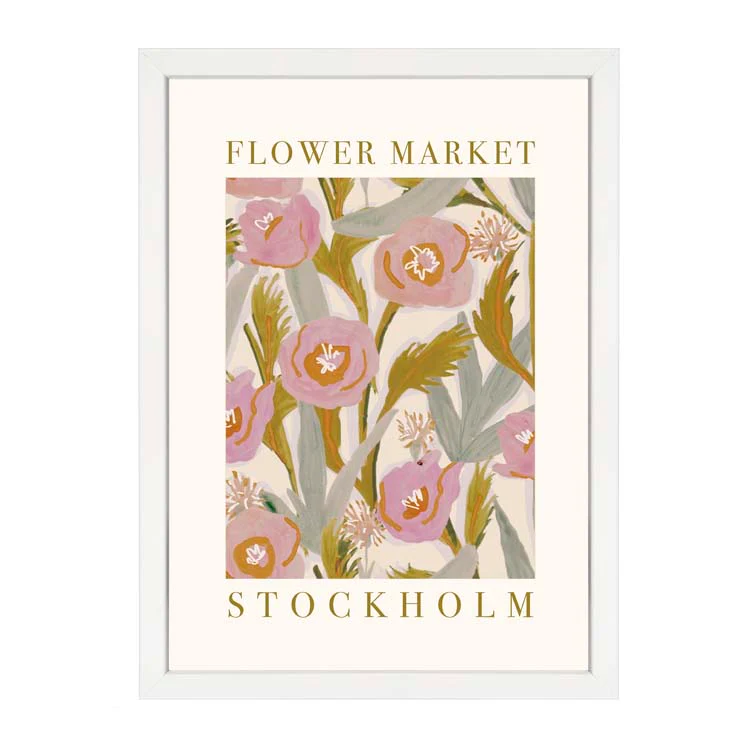 FLOWER MARKET PRINT