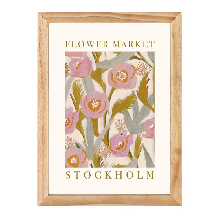FLOWER MARKET PRINT - Image 8