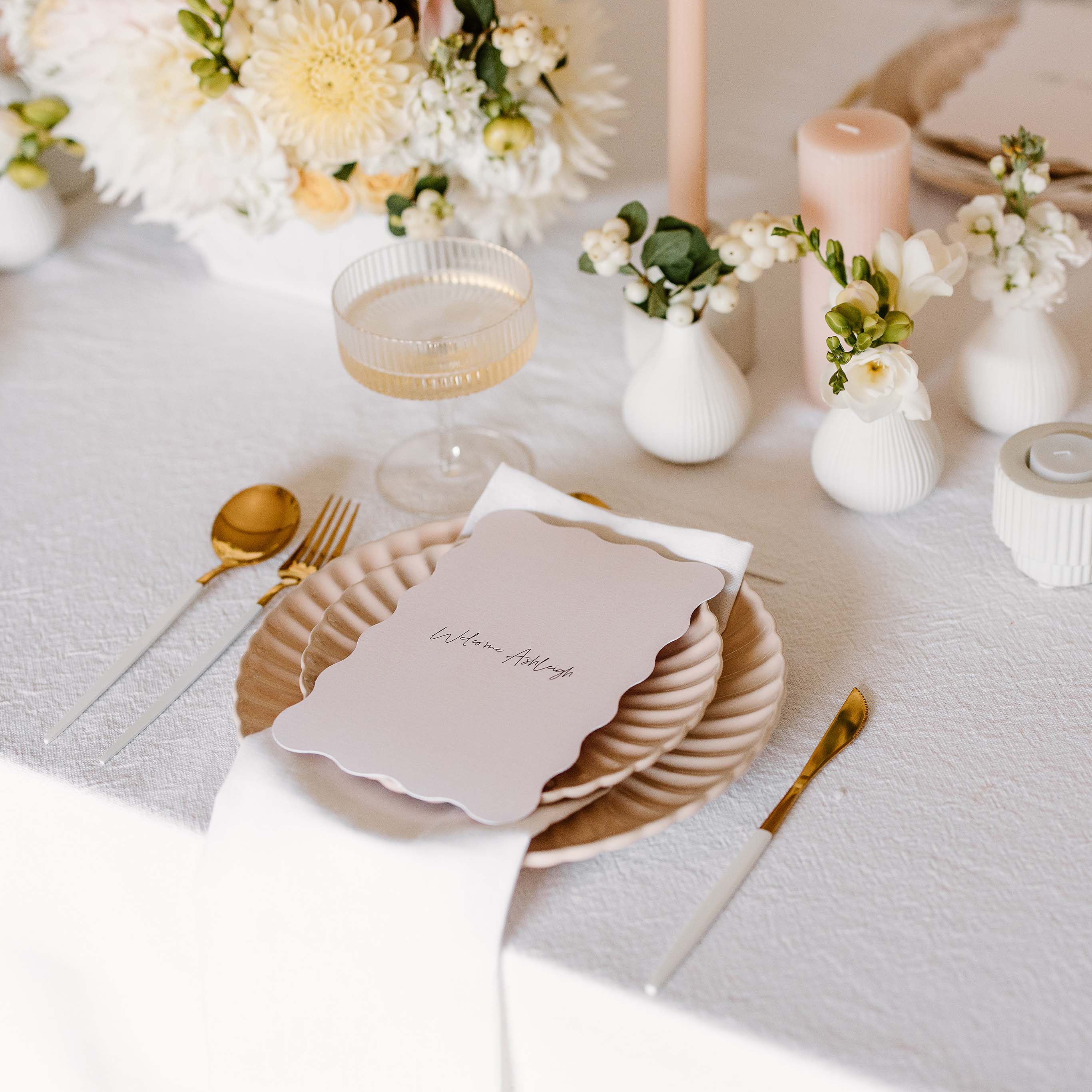 'FOREVER' MENU & PLACE NAME SET - Image 2