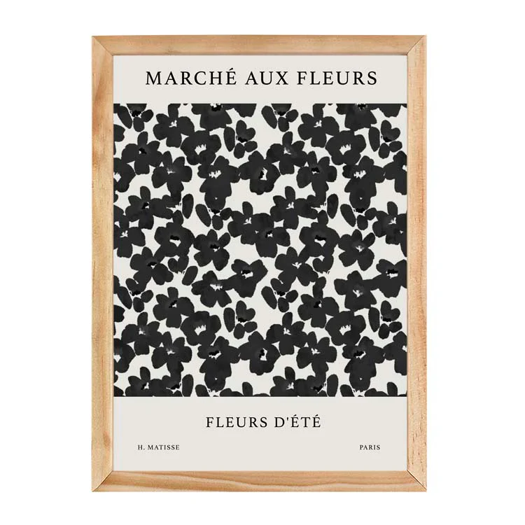 FRENCH FLEURS PRINT BLACK - Image 11