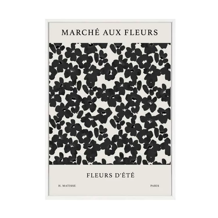 FRENCH FLEURS PRINT BLACK - Image 18