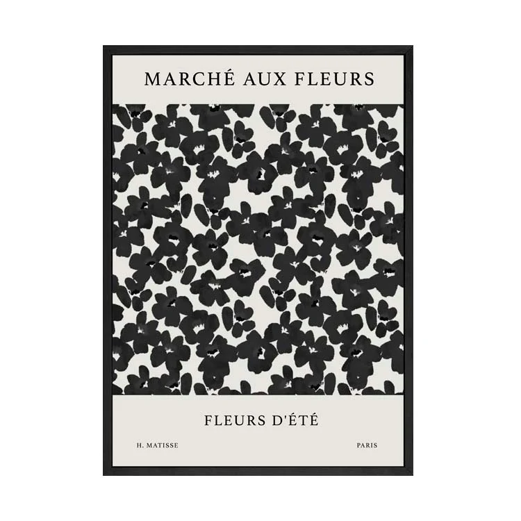 FRENCH FLEURS PRINT BLACK - Image 21