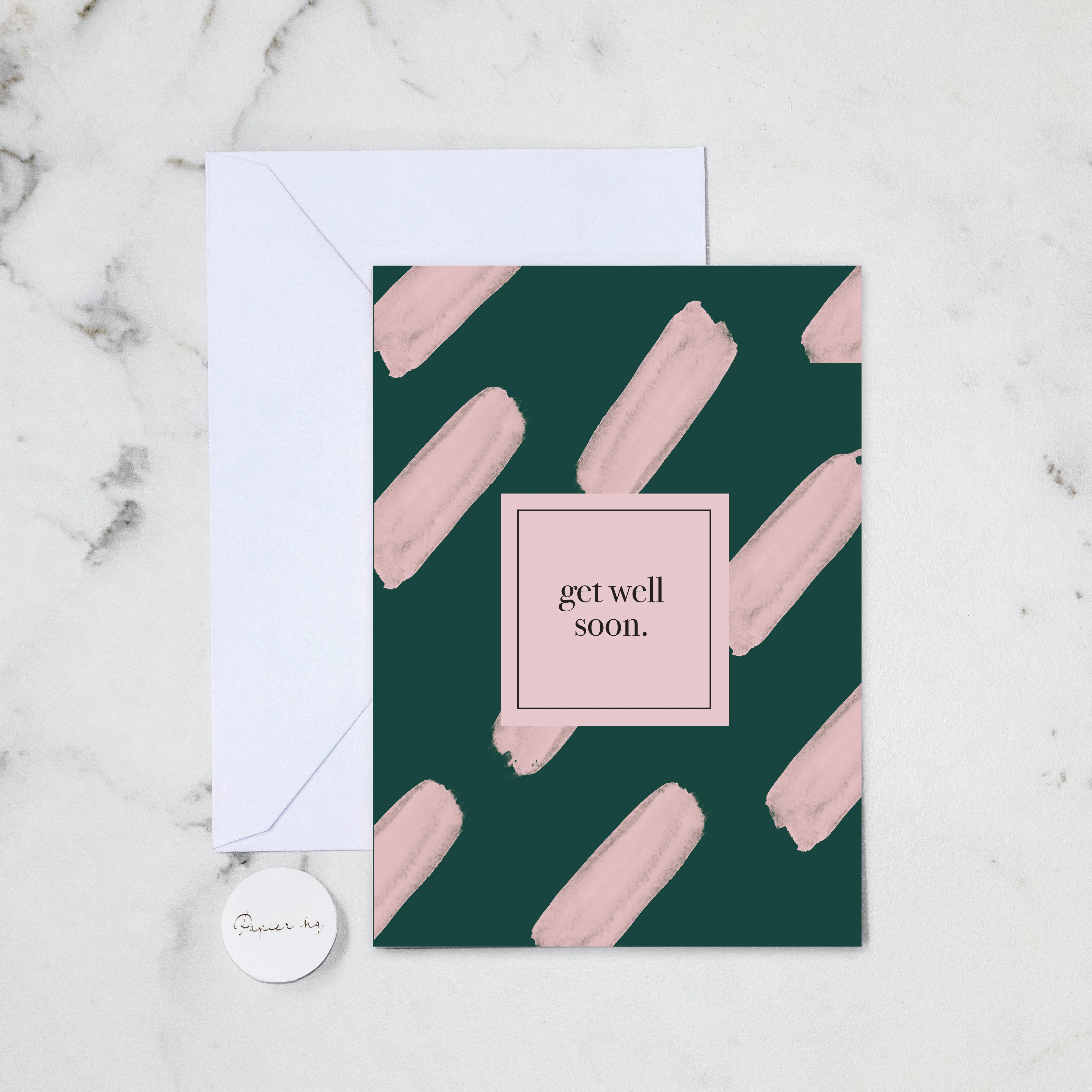 GET WELL SOON GREETING CARD