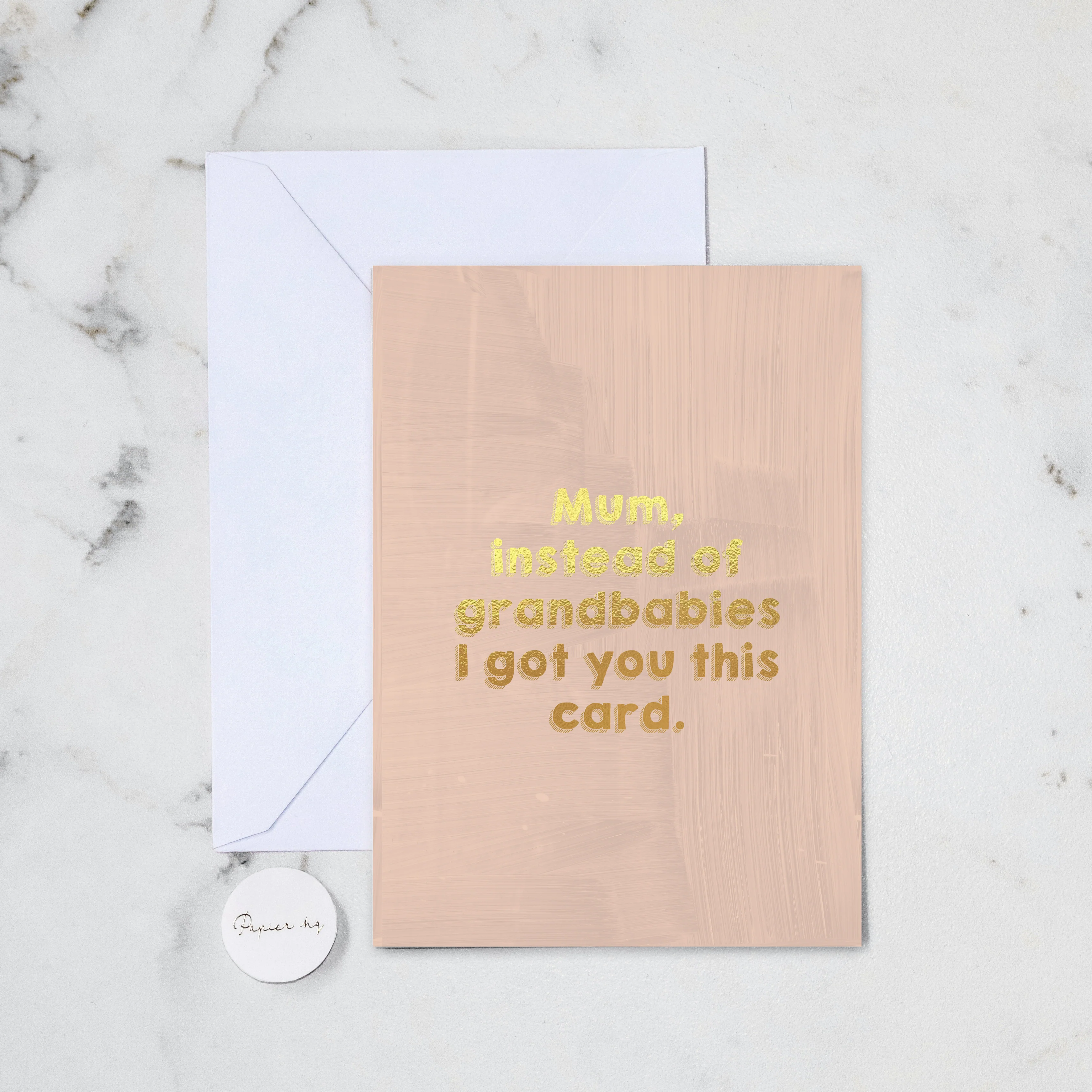 GRANDBABIES GREETING CARD