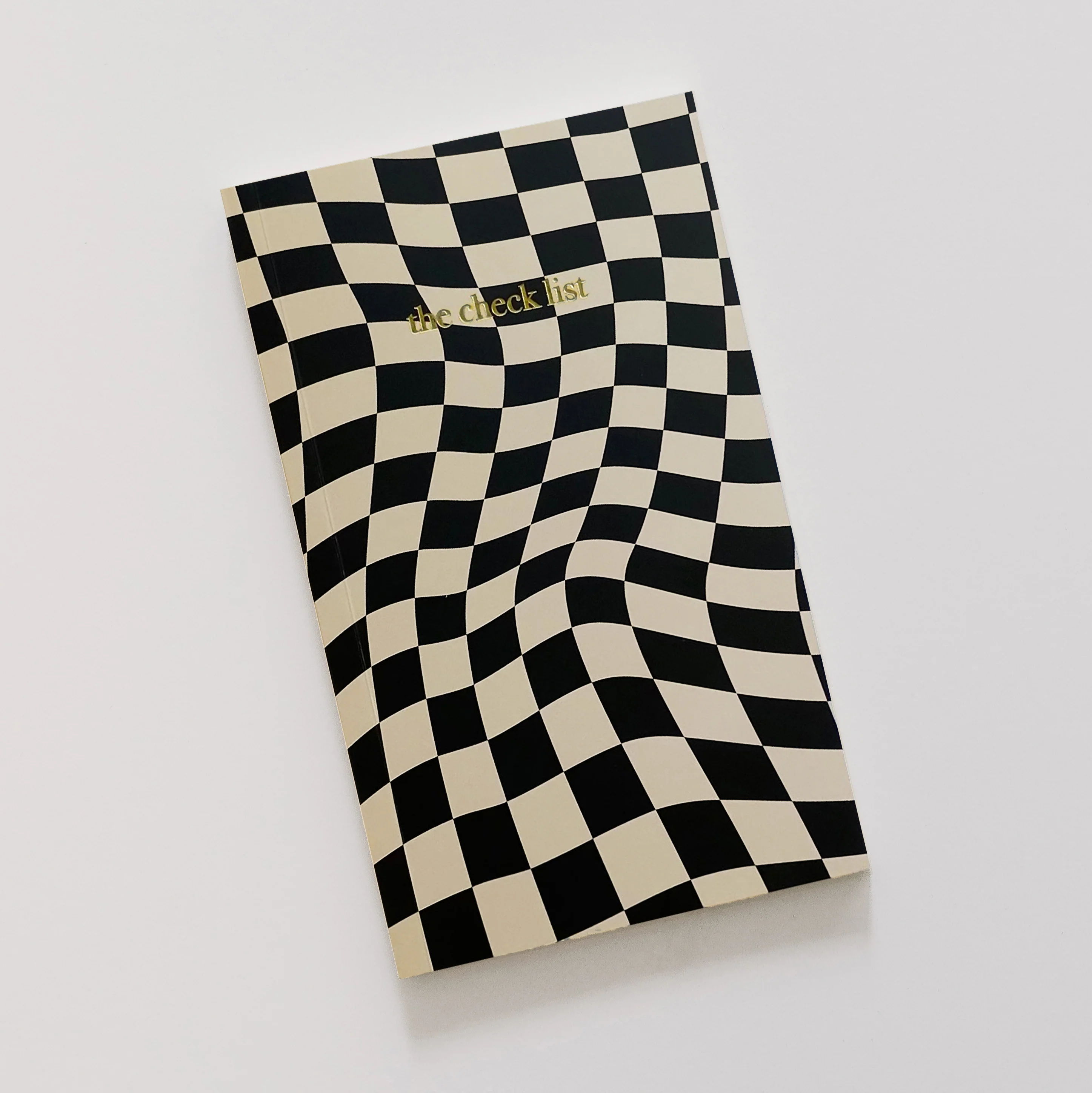 The Checklist Notebook- Black & Cream