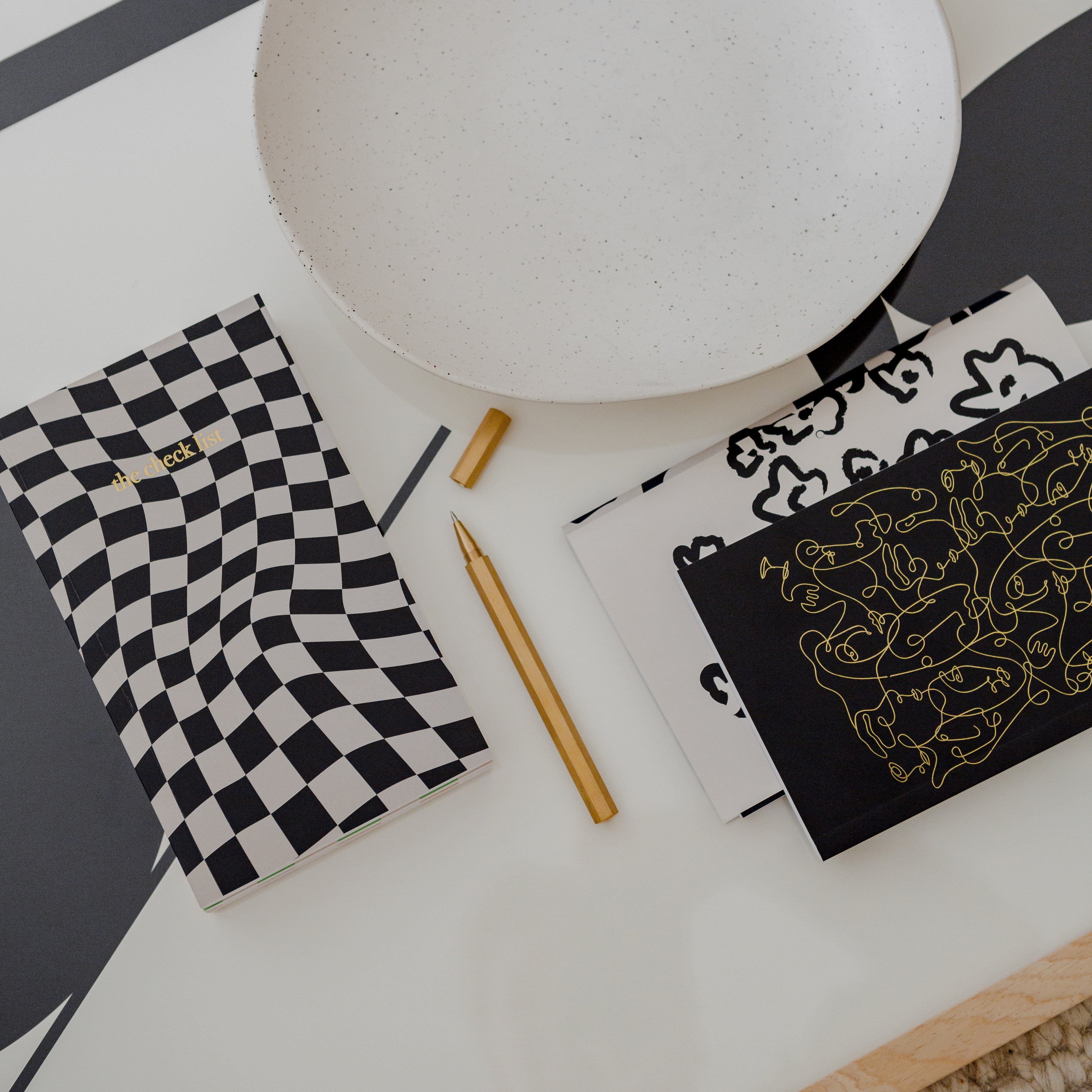 The Checklist Notebook- Black & Cream - Image 3